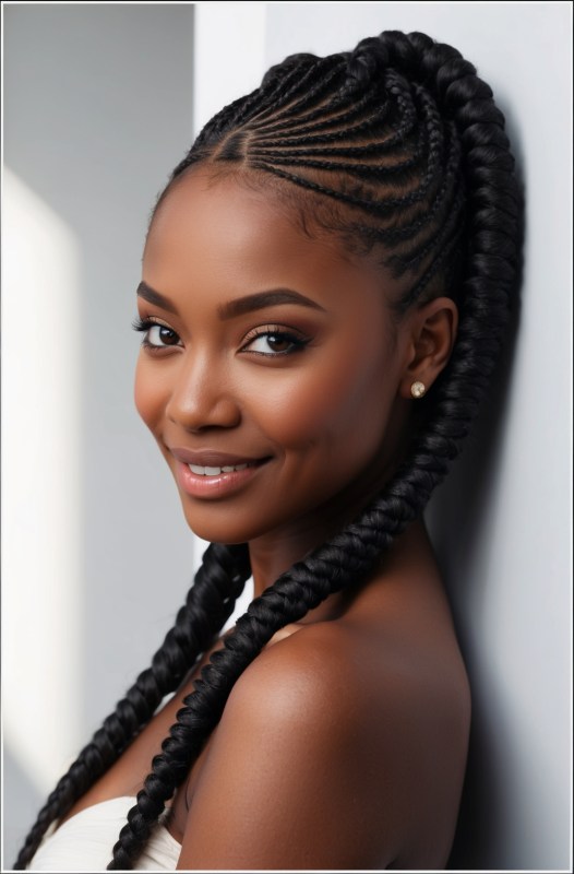 57 Simple Cornrow Ideas For Women