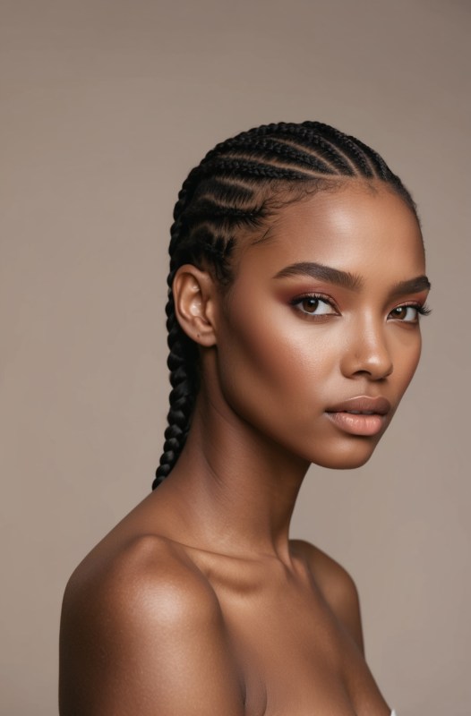 57 Simple Cornrow Ideas For Women