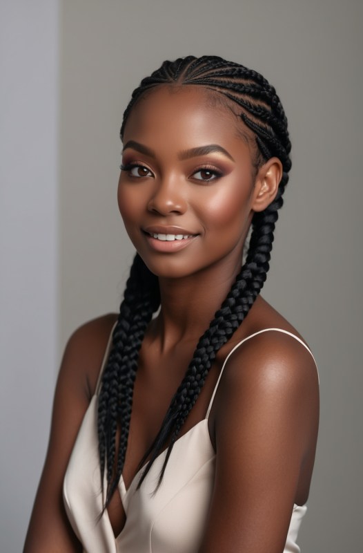 57 Simple Cornrow Ideas For Women