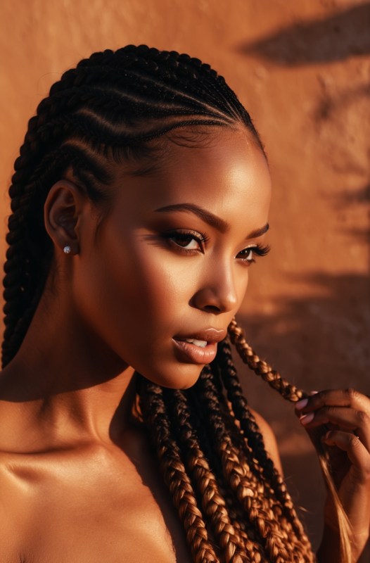 70 Latest Braids Hairstyles For Young Girls