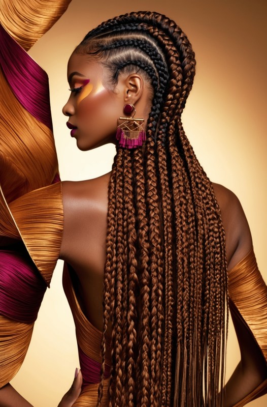 70 Latest Braids Hairstyles For Young Girls