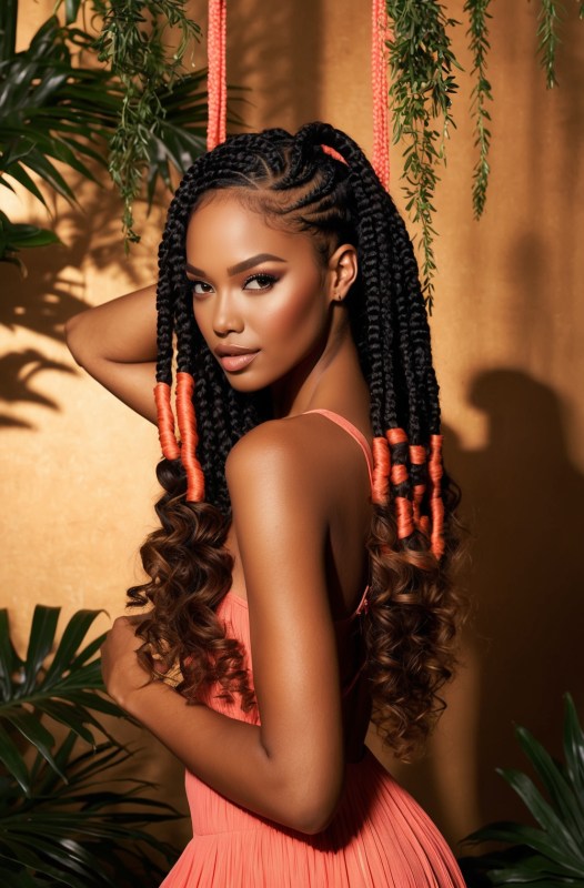 70 Latest Braids Hairstyles For Young Girls