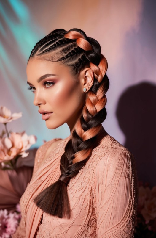 70 Latest Braids Hairstyles For Young Girls