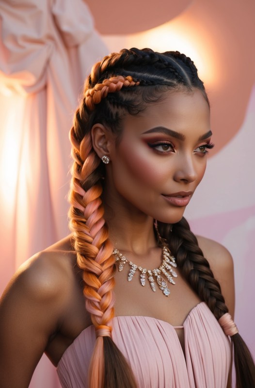 70 Latest Braids Hairstyles For Young Girls