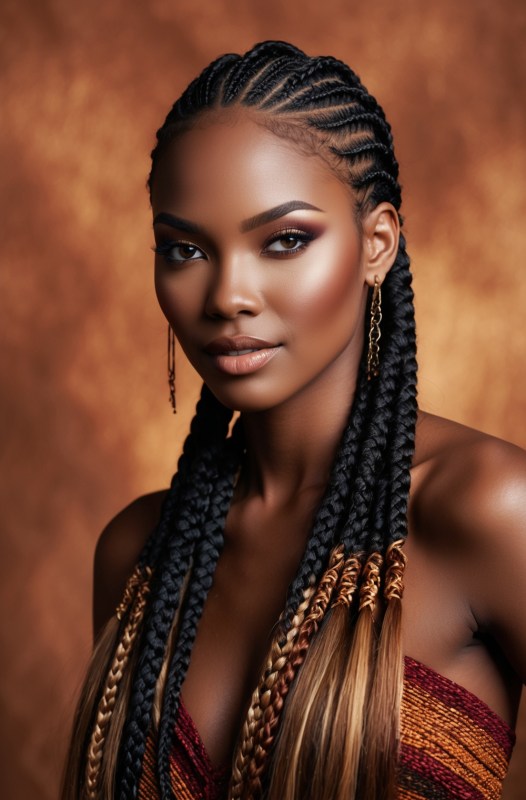 70 Latest Braids Hairstyles For Young Girls