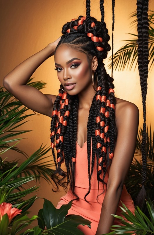 70 Latest Braids Hairstyles For Young Girls