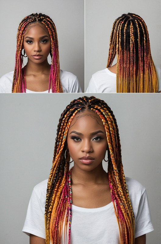 70 Latest Braids Hairstyles For Young Girls