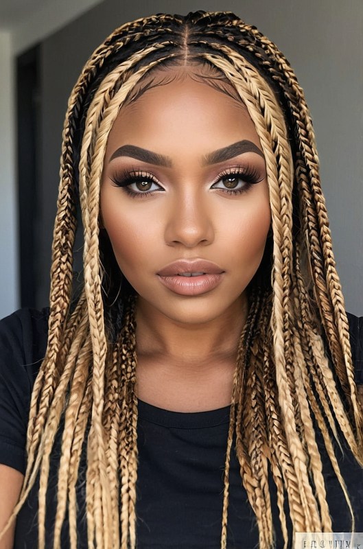 70 Latest Braids Hairstyles For Young Girls