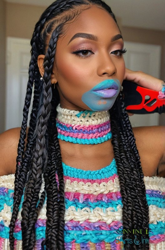 70 Latest Braids Hairstyles For Young Girls