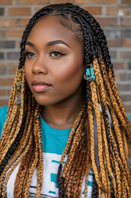 70 Latest Braids Hairstyles For Young Girls