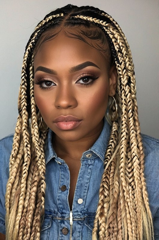 70 Latest Braids Hairstyles For Young Girls