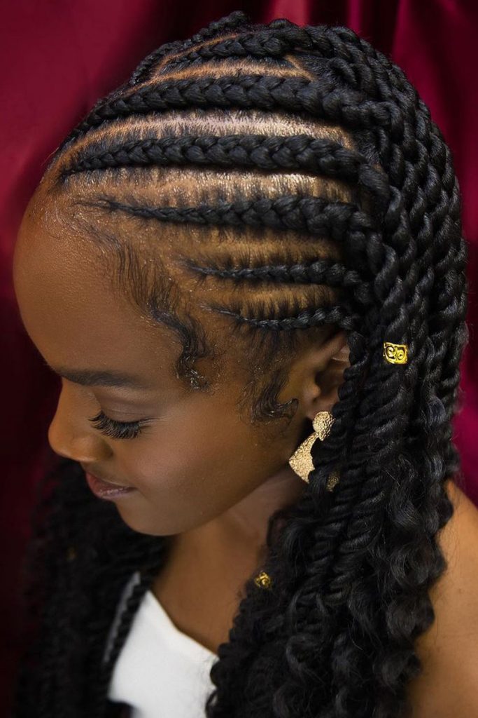 Lemonade Braids With Beads